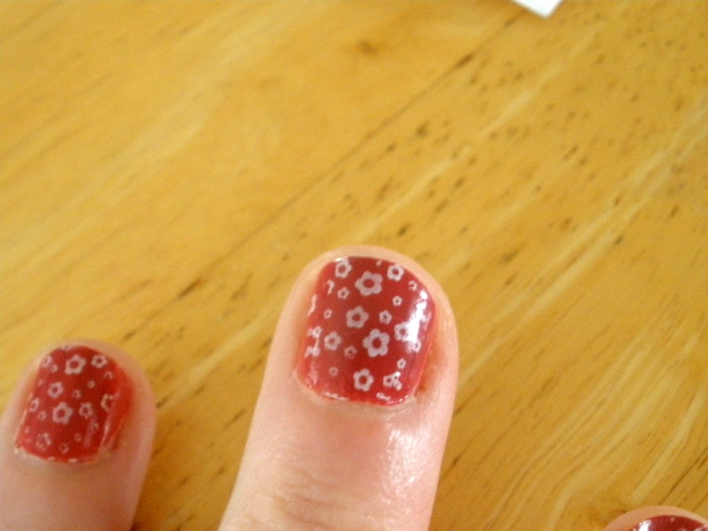 stamped nail