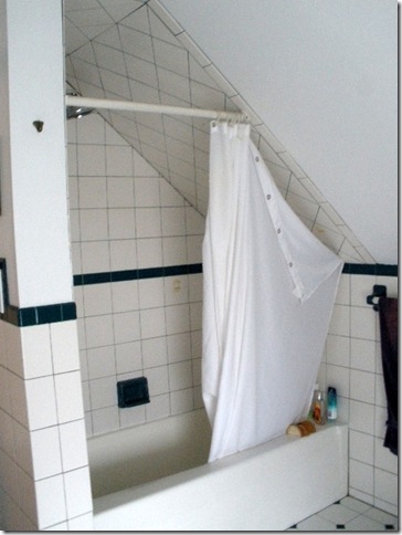 Shower Curtains For Slanted Ceilings, Shower Curtain Rod For Vaulted Ceiling